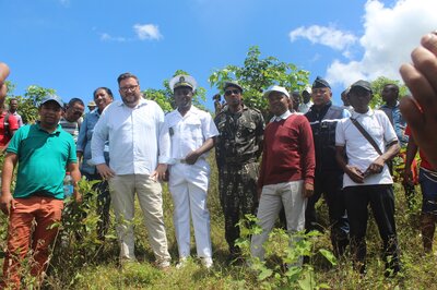 Visite site de reboisement WWF COBA Ambodivohitra | © Helvetas