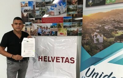 La municipalidad de Santa Rosa de Copán delega a Fundación Helvetas Honduras como socio local. | © Helvetas