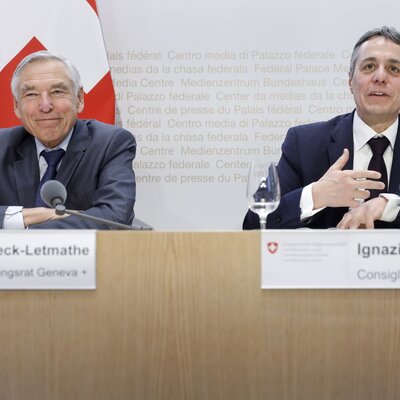 © Keystone/Peter Klaunzer