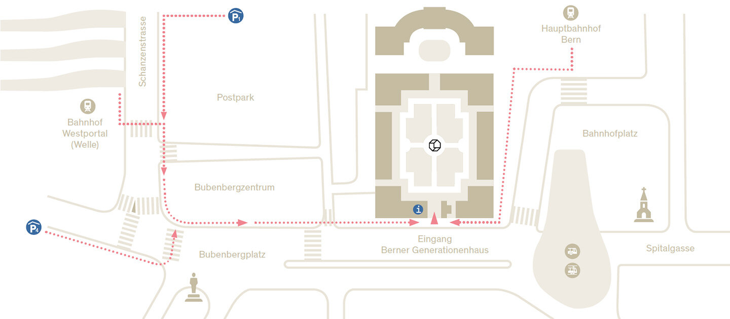 Situationsplan Berner Generationenhaus | © Berner Generationenhaus
