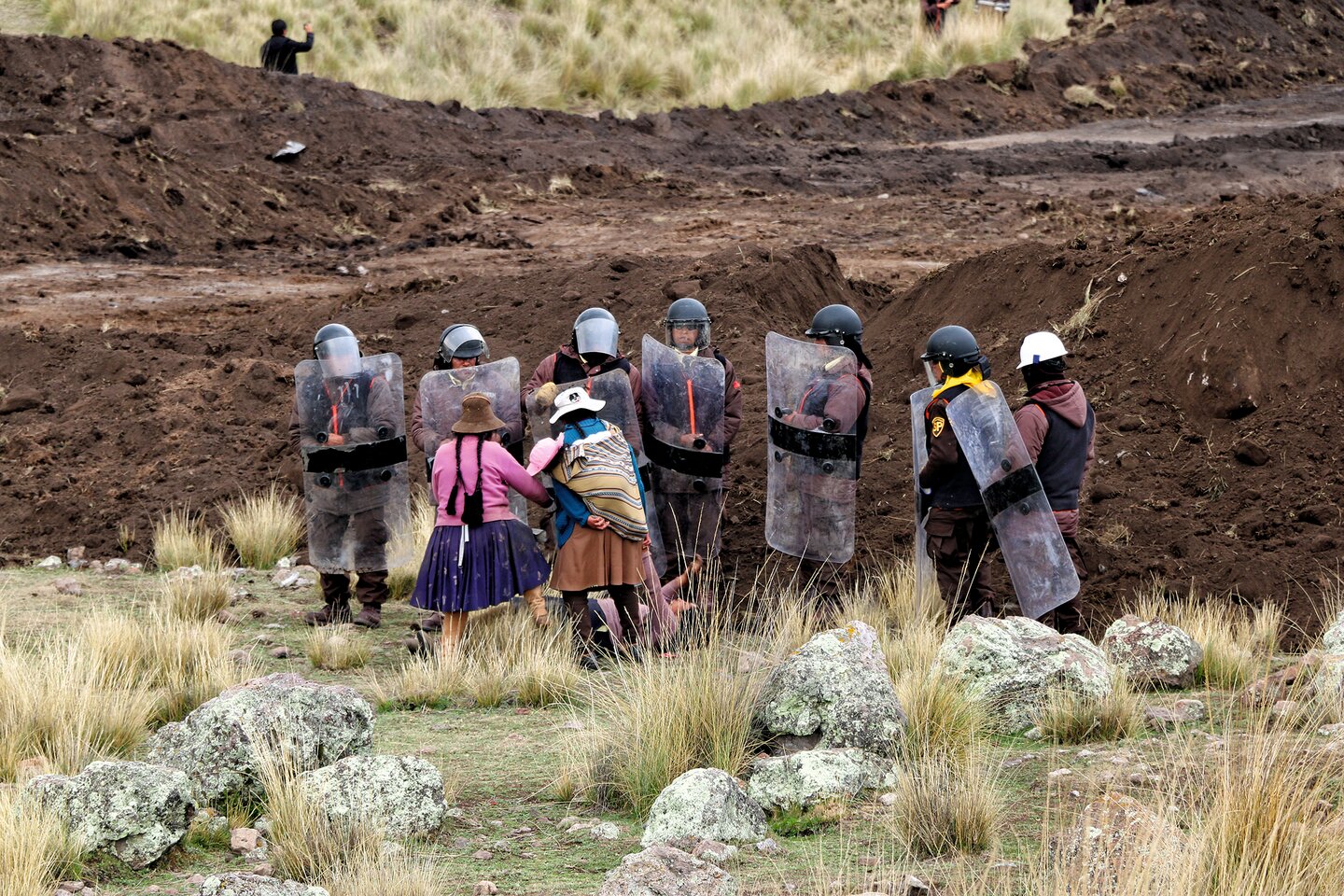 Bäuerinnen in Peru wehren sich gegen Landenteignung | © zVg