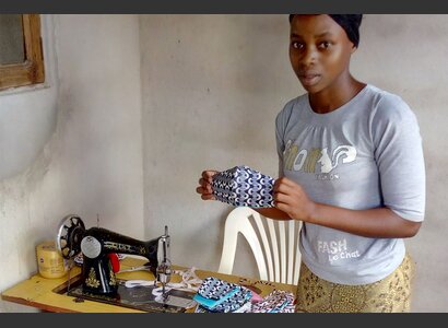 Mozambique: mask production  | © Helvetas