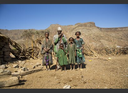 Famille de bergers en Éthiopie | © Helvetas / Fatoumata Diabate