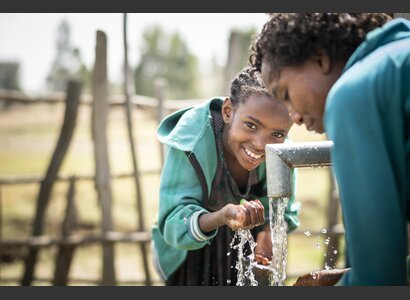 Drinking water wells in Ethiopia | © Helvetas / Simon B. Opladen