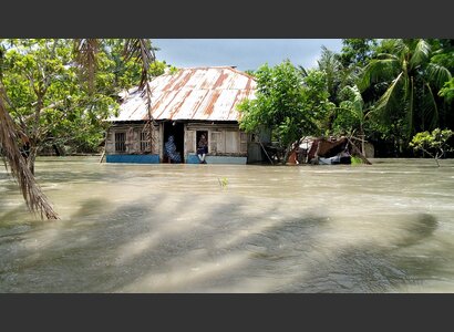 Überschwemmung in Bangladesch | © Helvetas / Alexa Mekonen