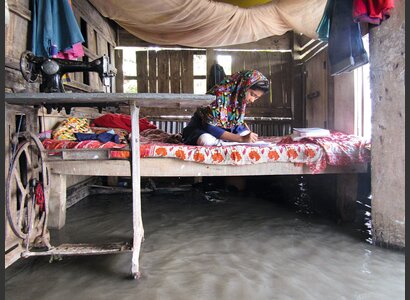 Überschwemmung in Bangladesch | © Helvetas / Alexa Mekonen