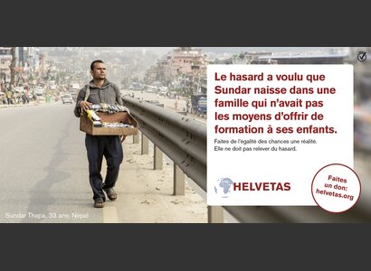 Affiche formation : Sundar Thapa du Népal | © Helvetas