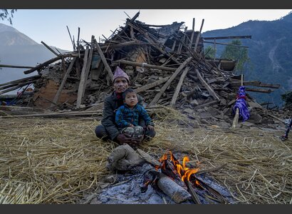 Erdbeben in Nepal | © Keystone/AP Photo/Niranjan Shrestha