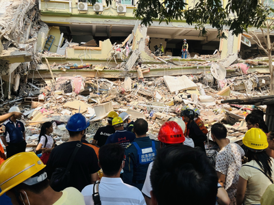 Public Hospital in Mandalay, Myanmar, after Earthquake of March 2025 | © Welthungerhilfe