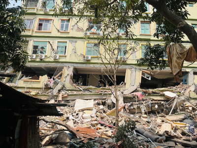 Public Hospital in Mandalay, Myanmar, after Earthquake of March 2025 | © Welthungerhilfe