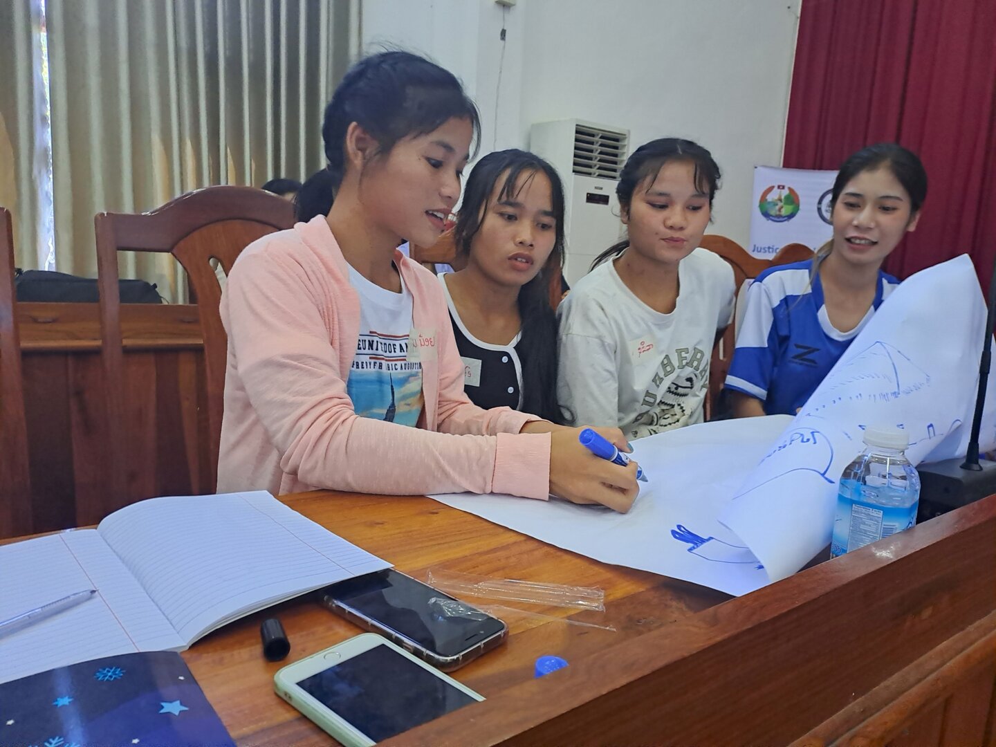 A training to promote awareness of gender based violence in Laos